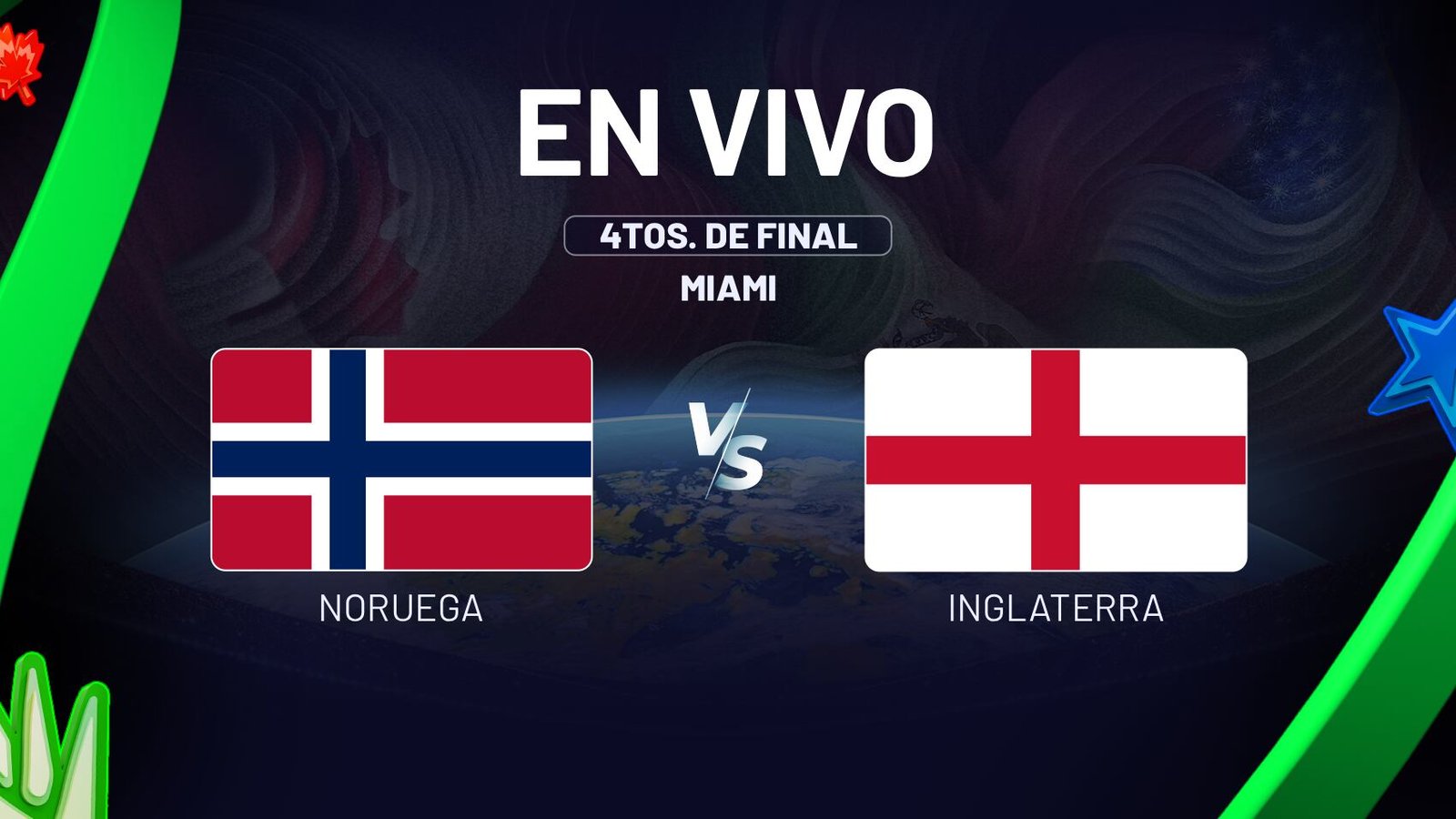 Titanes en el Campo: Noruega e Inglaterra en un Choque de Cuartos Crucial