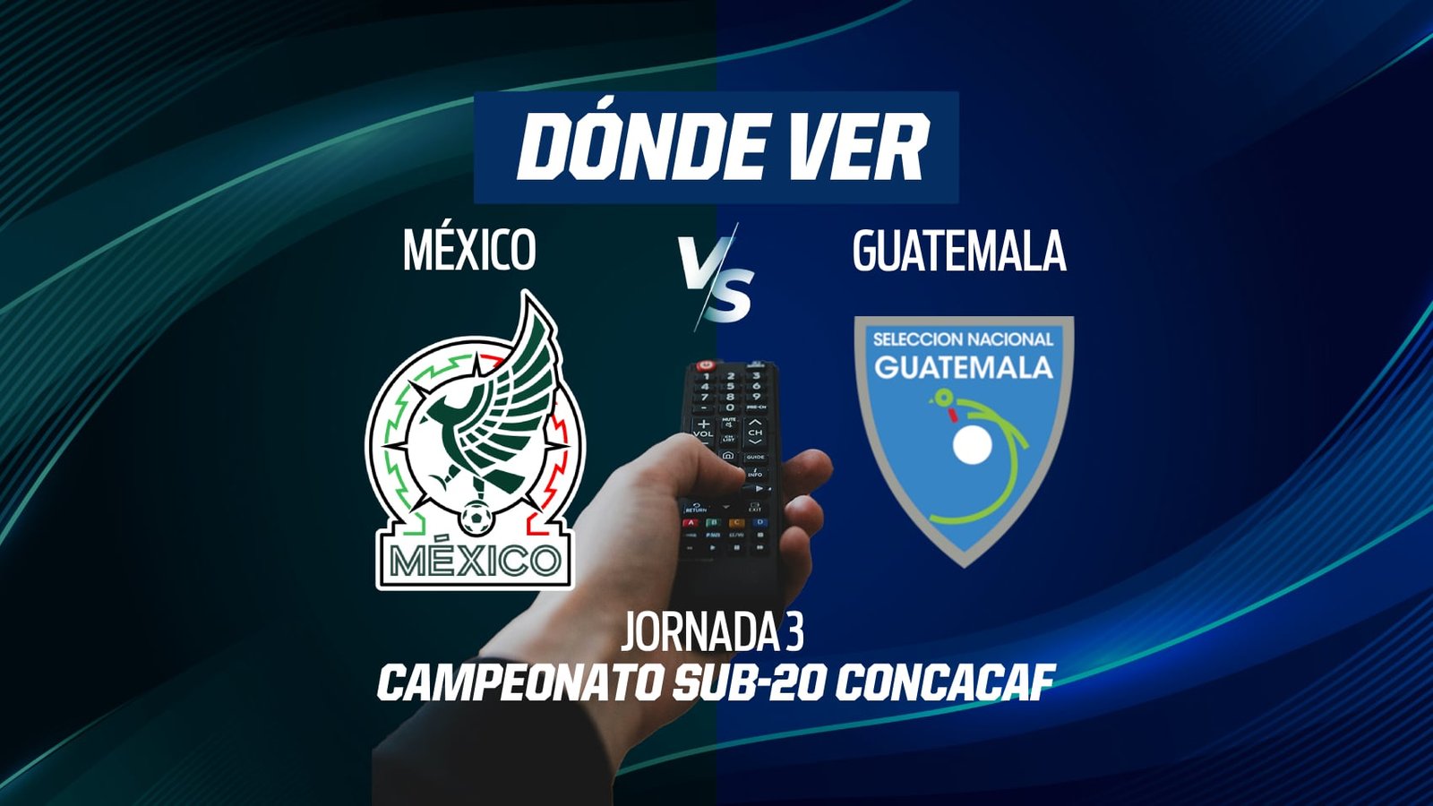 El Tri Sub-20 busca el paso perfecto y el boleto olímpico ante Guatemala