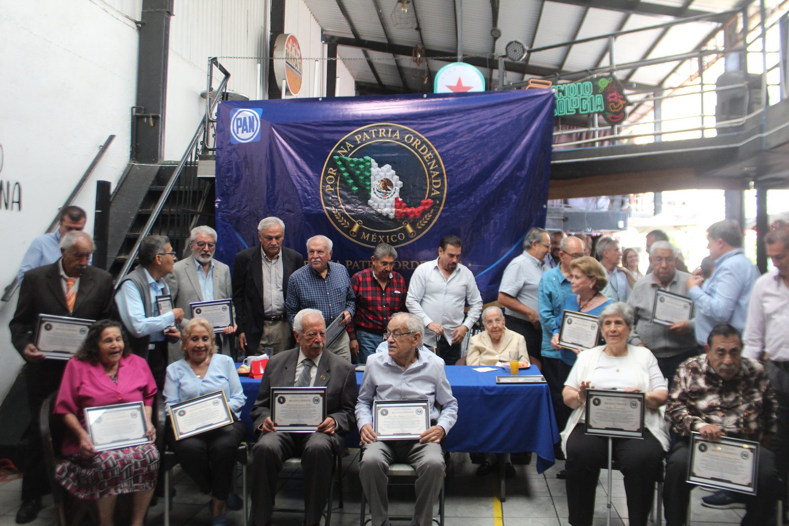 Patria Ordenada distingue a 22 panistas por su legado y apuesta por fortalecer al partido rumbo a 2027