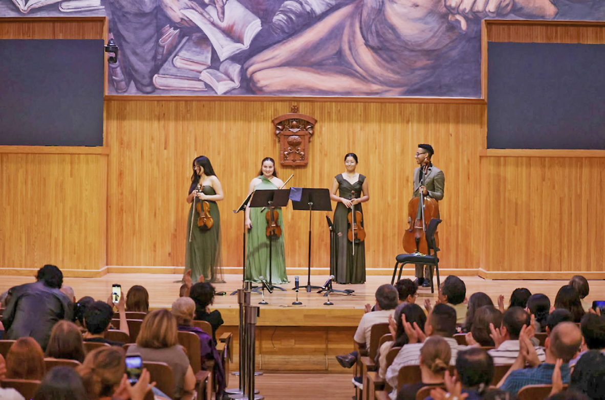 Cuarteto Ghela cierra temporada con cuatro llenos