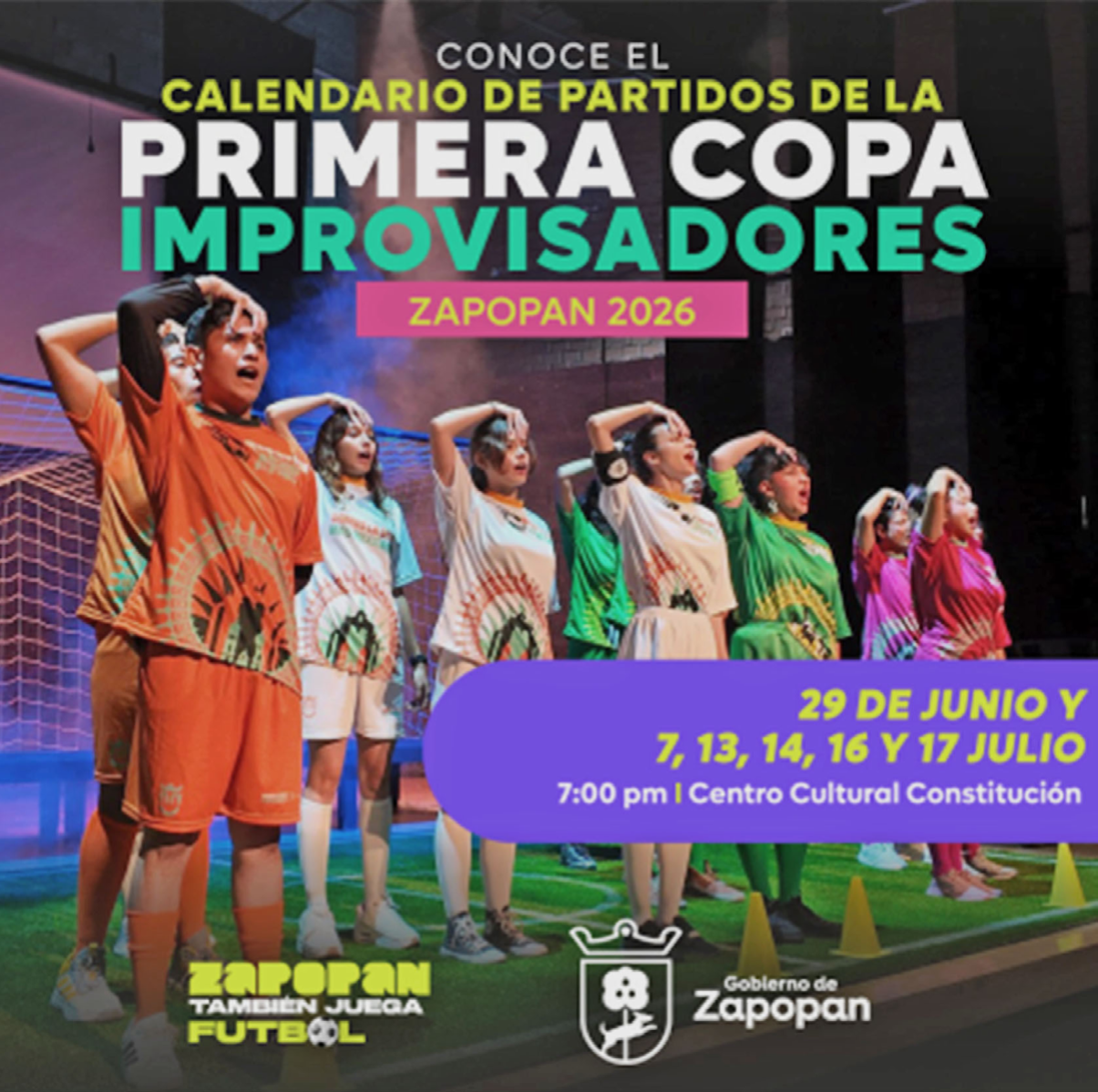 Lanzan en Zapopan la primera Copa de Improvisación Teatral