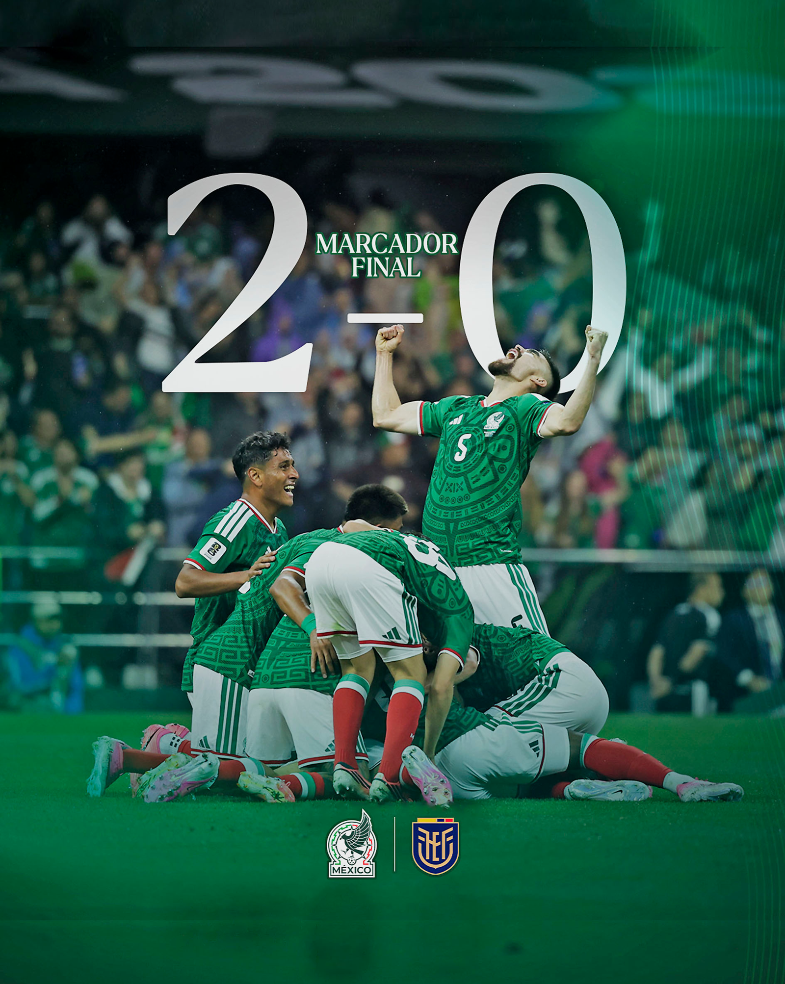 México mantiene el invicto y avanza a octavos sin recibir gol