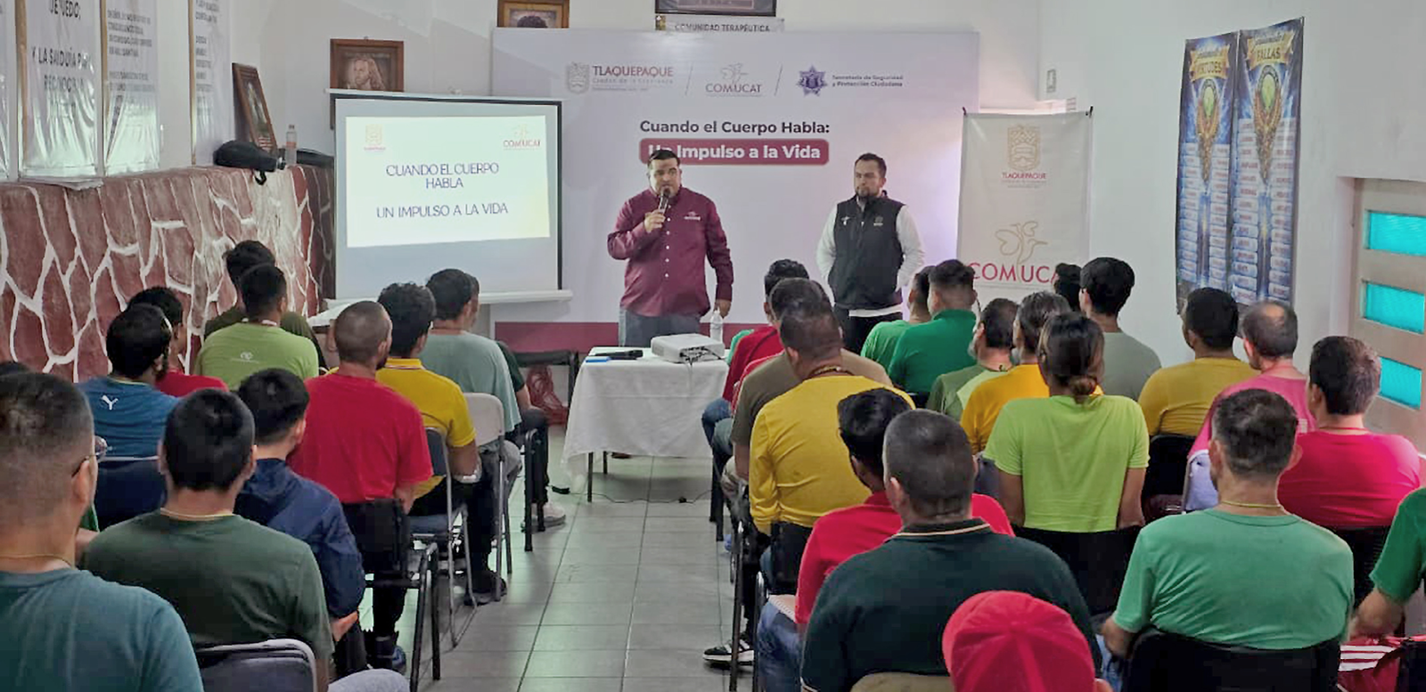Tlaquepaque lleva programa contra recaídas a centros de rehabilitación
