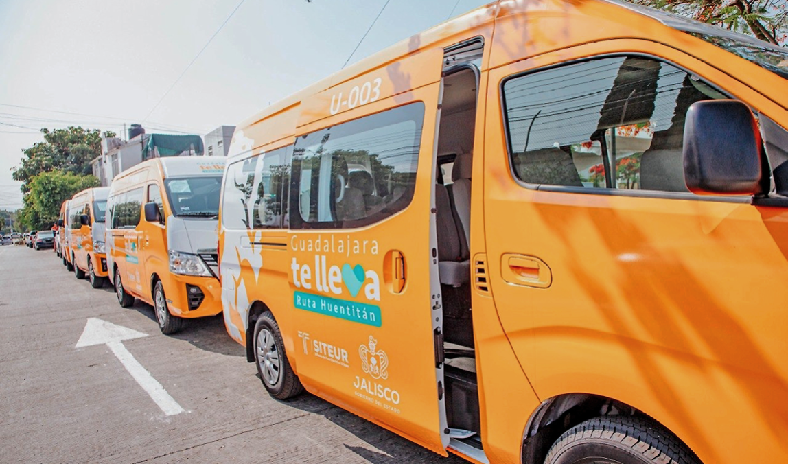 Rutas gratuitas de Huentitán alcanzan 25 mil viajes al mes