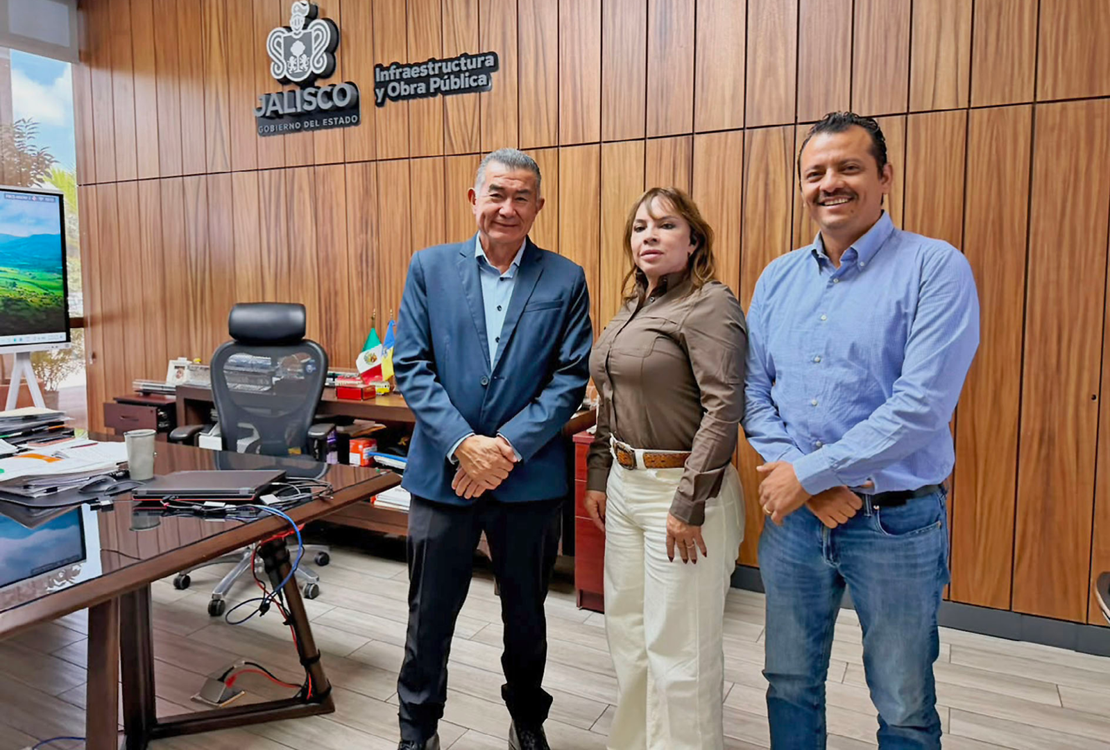 Coordinan obras para El Salto