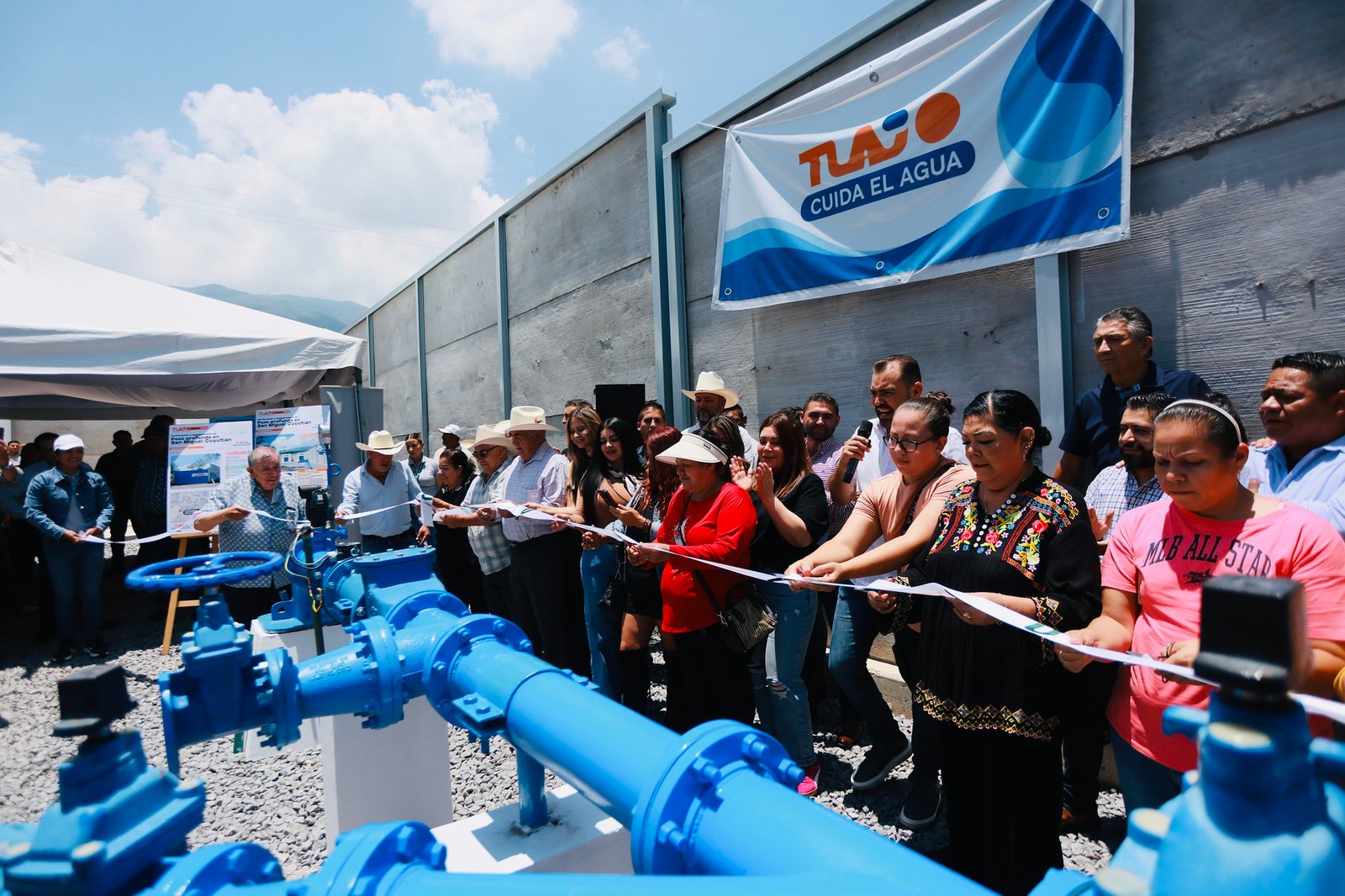 Entra en operación pozo para dotar de agua a San Miguel Cuyutlán
