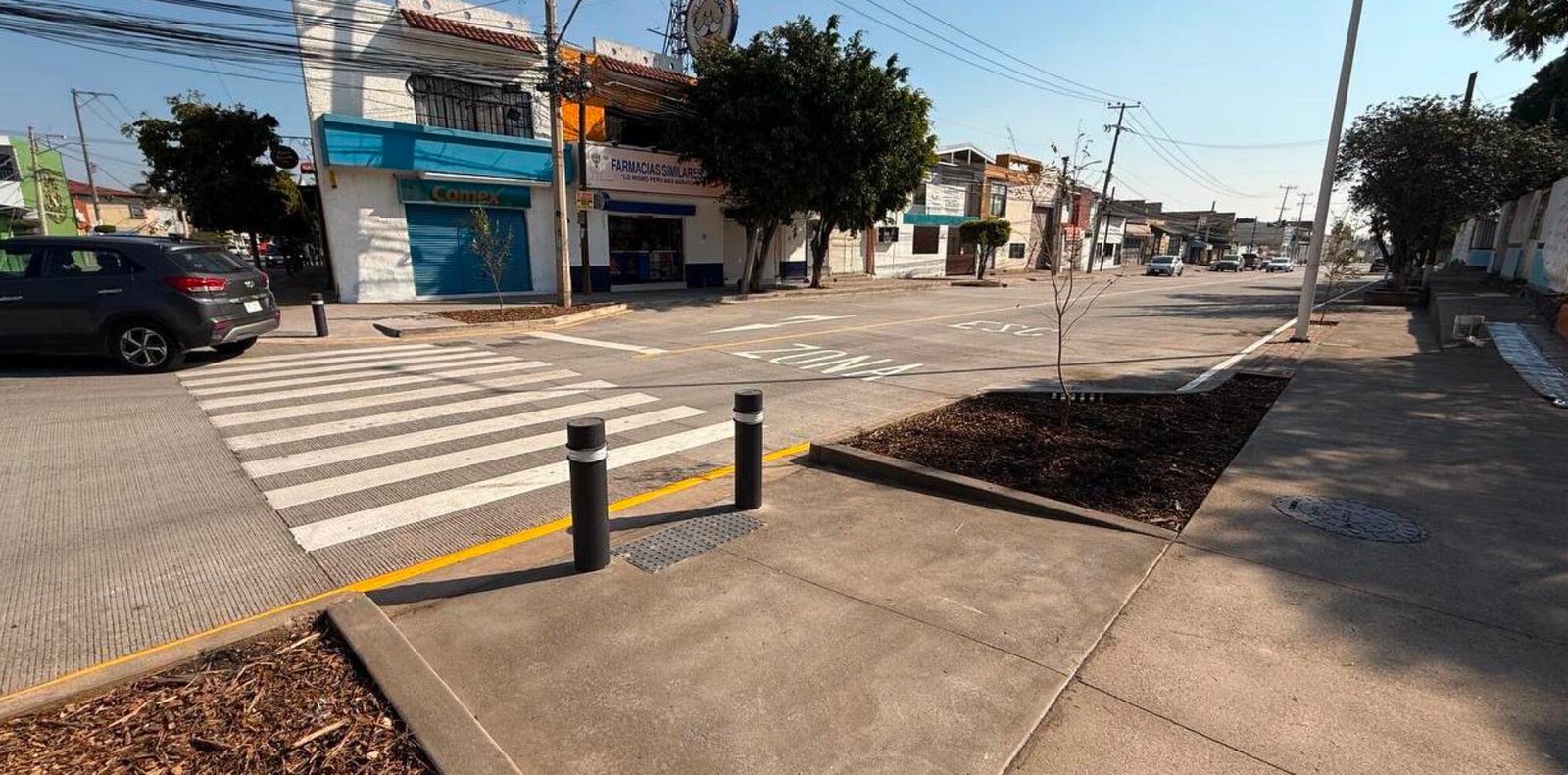 Tlajomulco prioriza al peatón en rehabilitación de nuevas vialidades