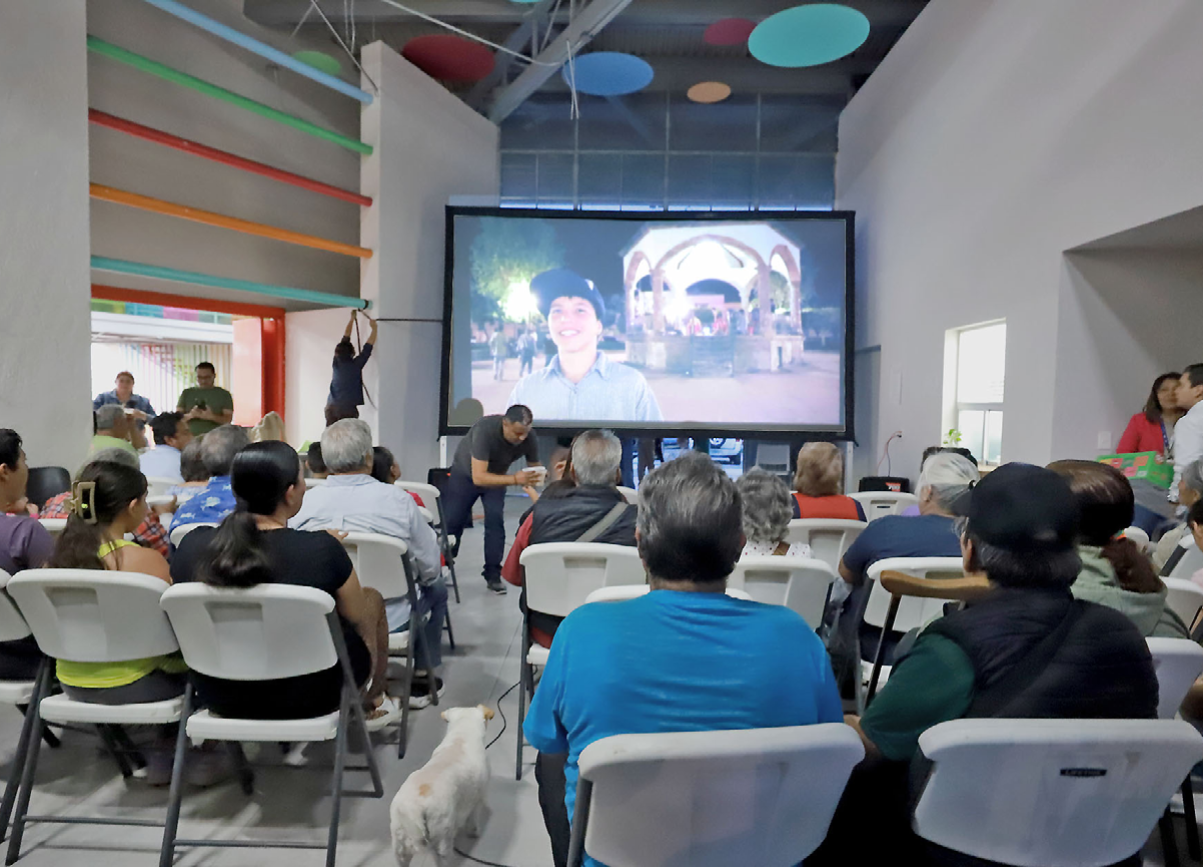 Llevan cine comunitario a 15 espacios de la ciudad