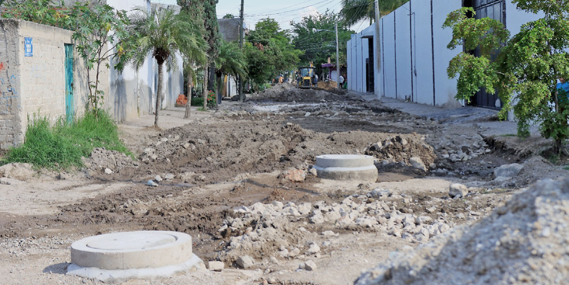 Al 50% obra contra inundaciones
