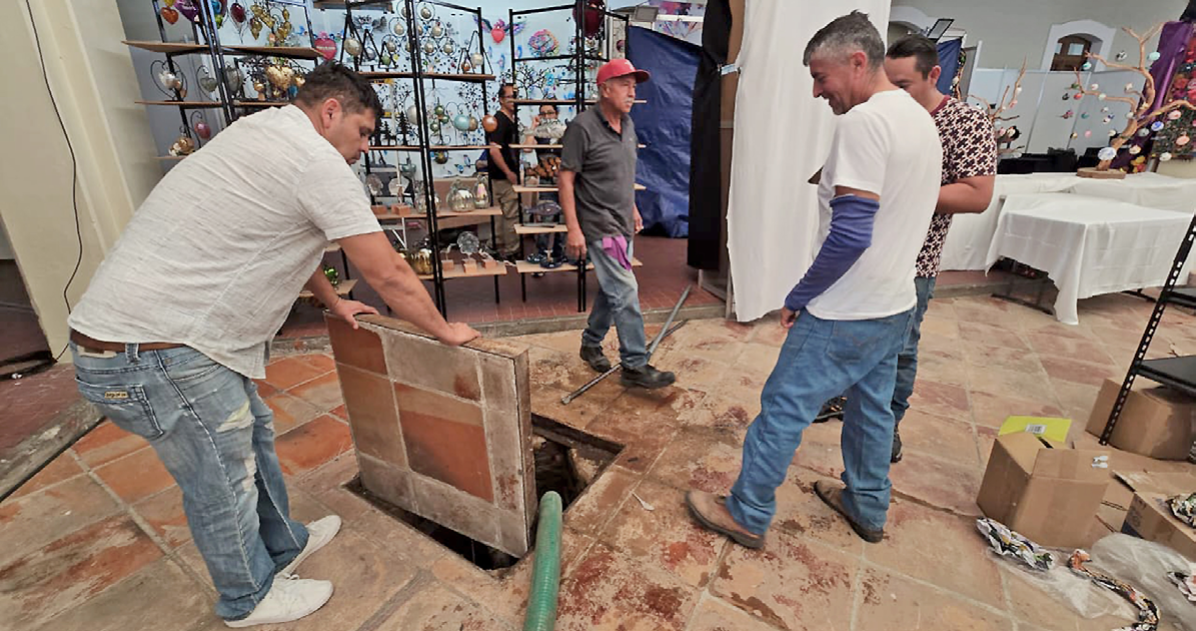 El Refugio opera con pipas tras corte de agua