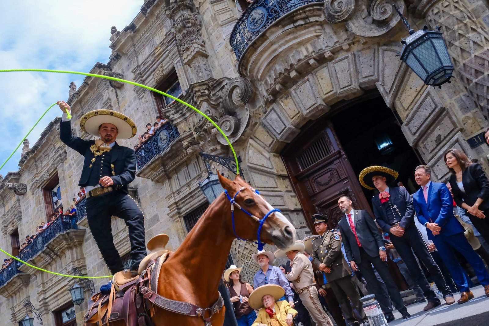 Desfile del Día del Charro recorre el Centro Histórico