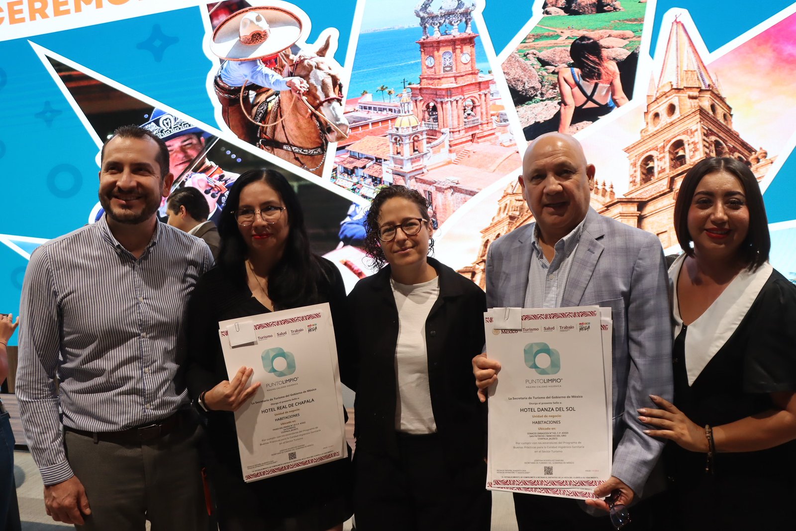 Entregan 163 certificaciones turísticas a 97 empresas