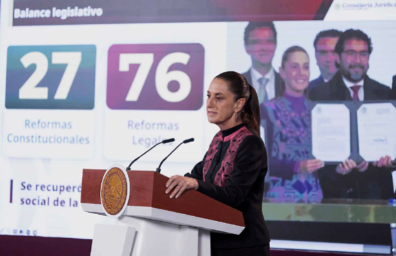 Sheinbaum rechaza ruptura con AMLO