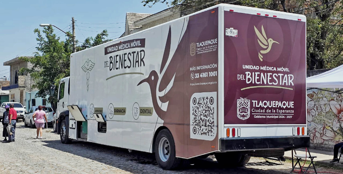 Unidad médica móvil llegará a nueve colonias de Tlaquepaque