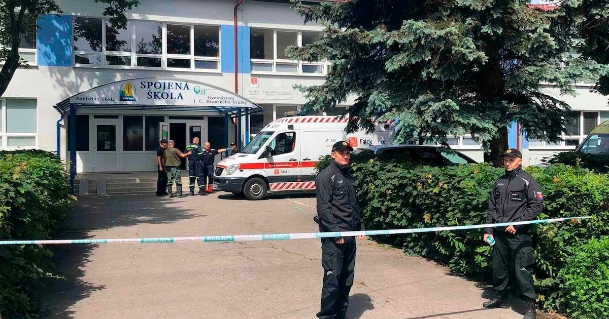 Conmoción en Eslovaquia por violento ataque en escuela: una muerte y dos heridos