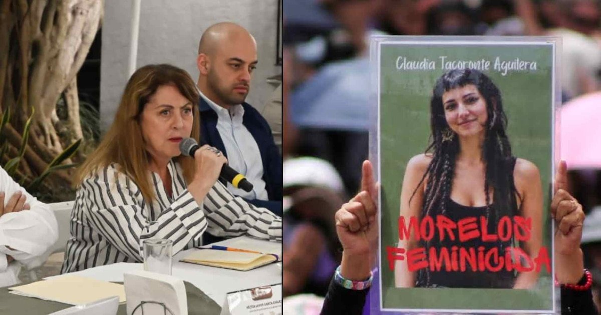 Morelos movilizado por Claudia Tacoronte: Gobernadora impulsa búsqueda de feminicida