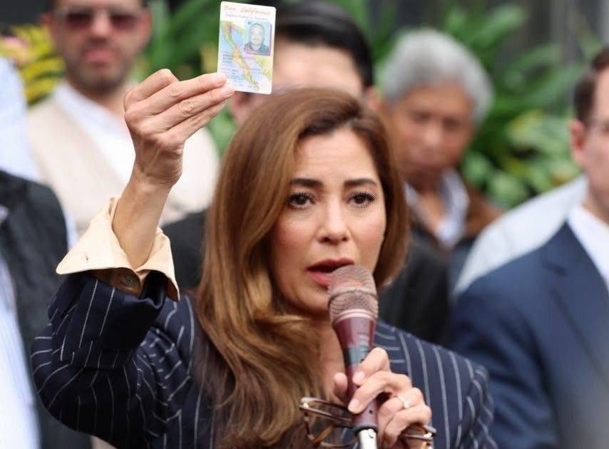 Verónica Ruffo se postula al gobierno de BC en defensa de su padre