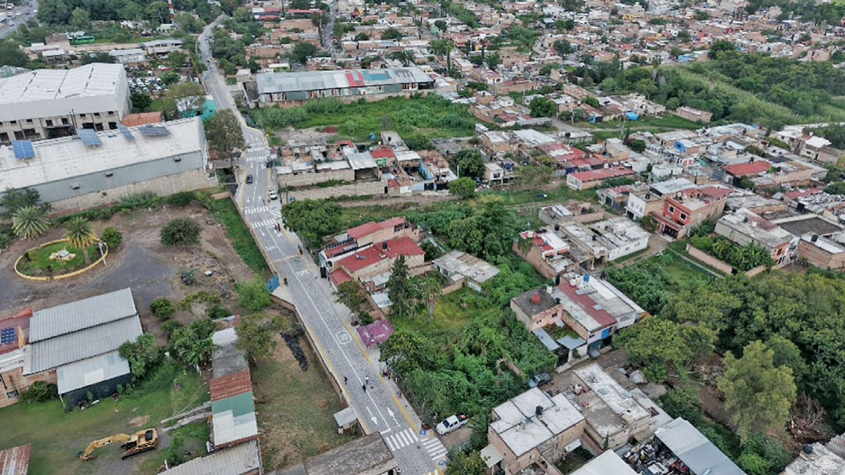 Destinan 23 millones a obra vial en colonia Los Puestos