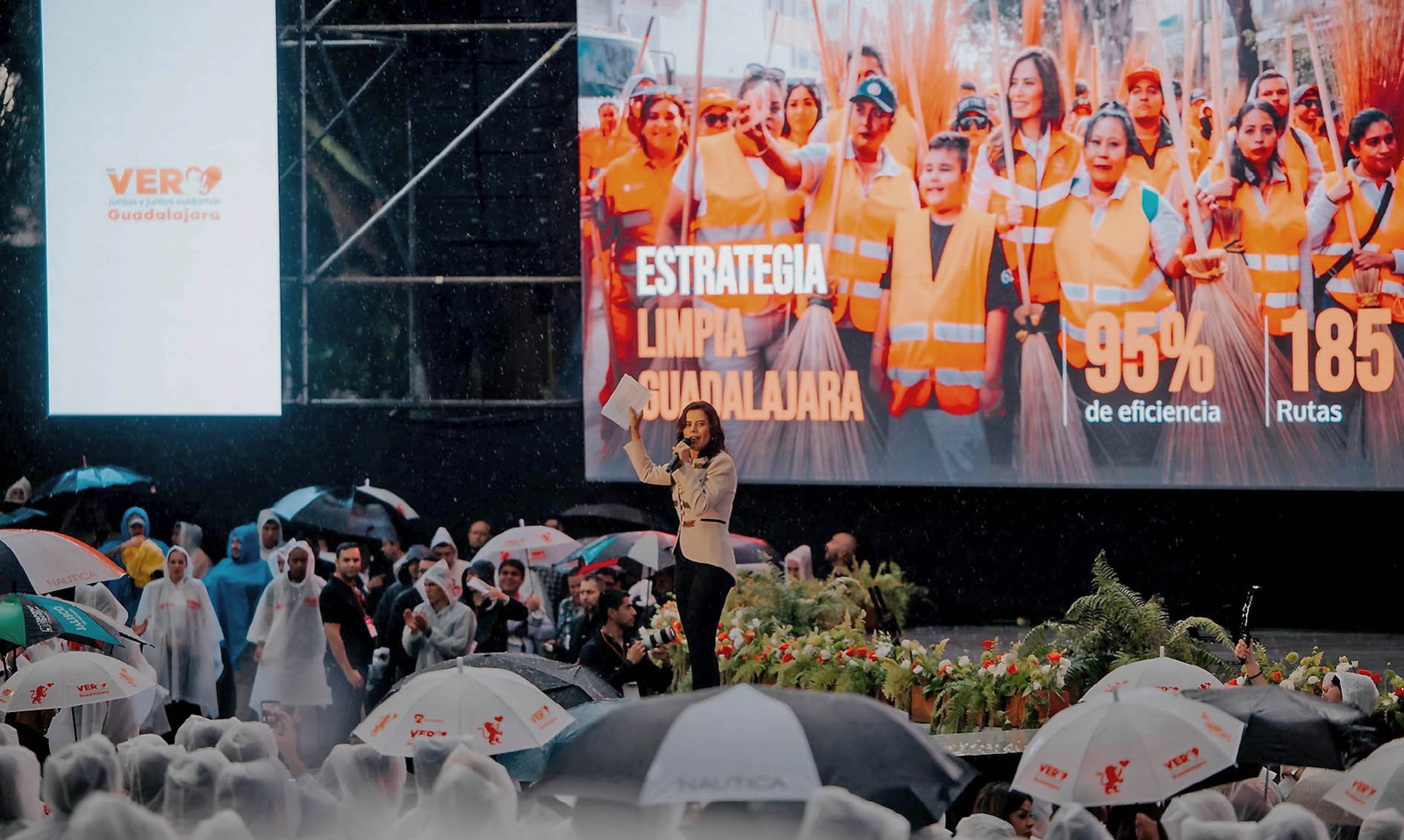 Verónica Delgadillo aventaja en careos rumbo a 2027