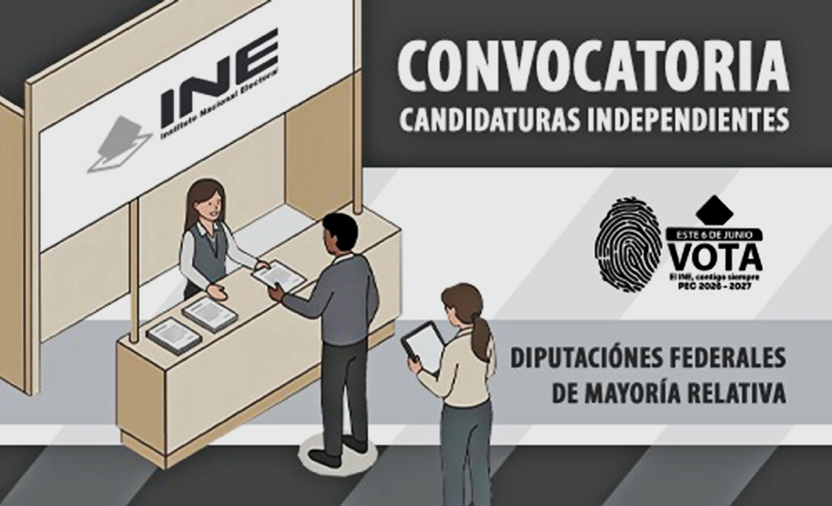 INE abre registro para aspirantes independientes