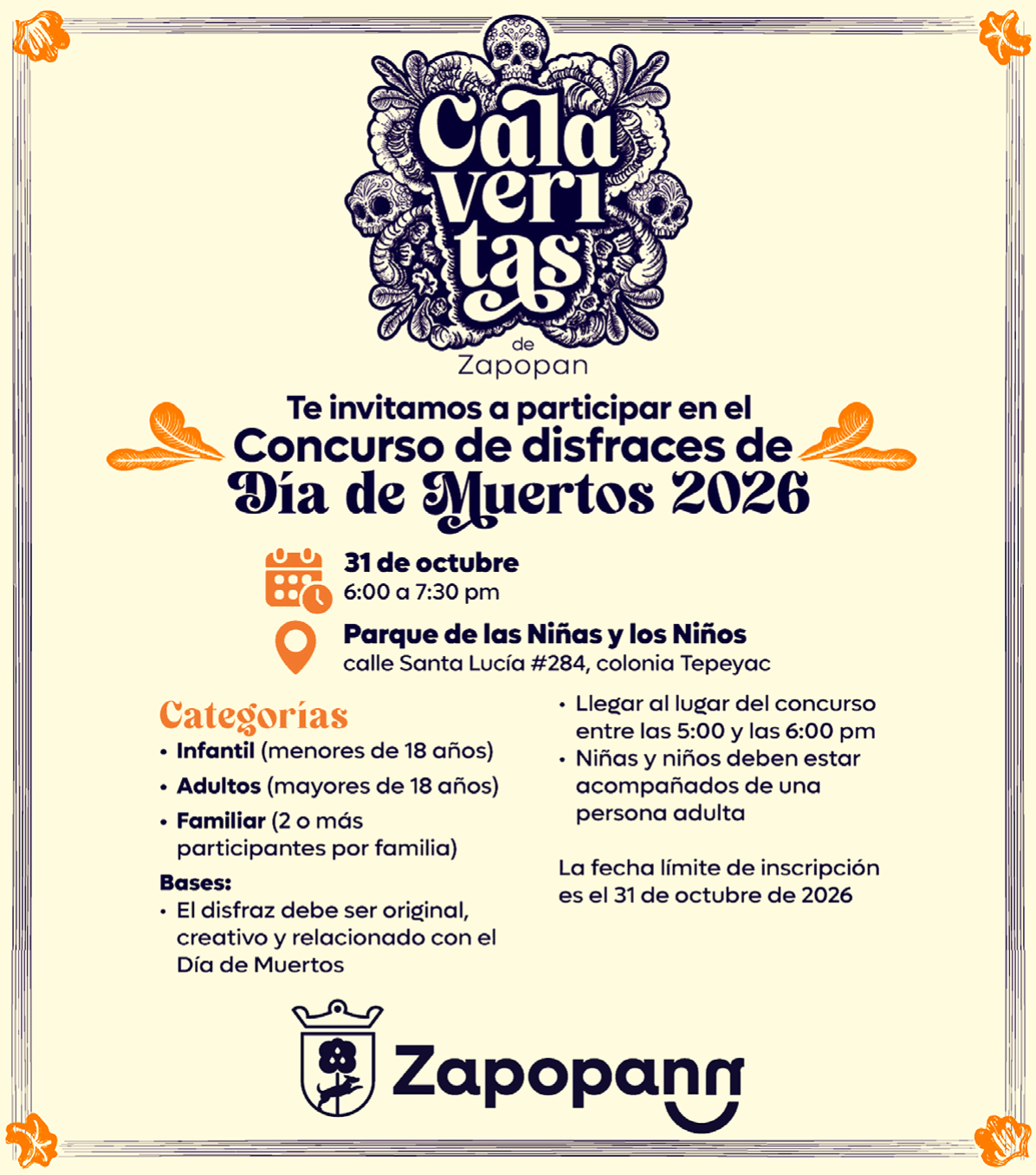 Calaveritas 2026 espera superar los 12 mil visitantes en Zapopan