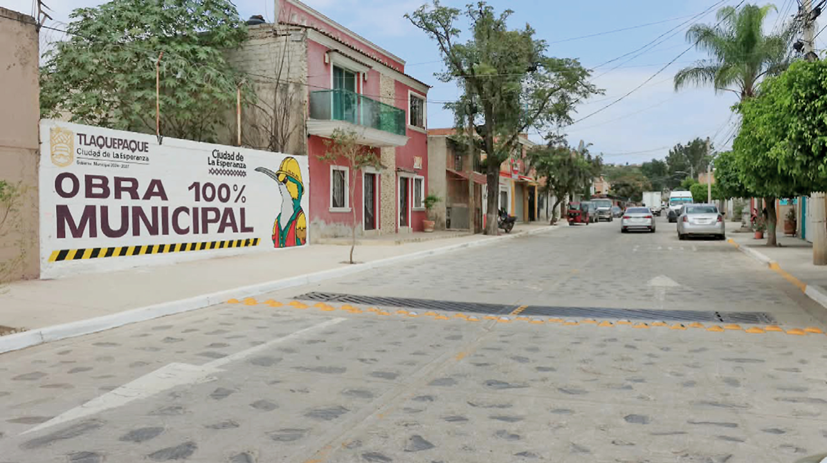San Martín de las Flores estrena calles renovadas