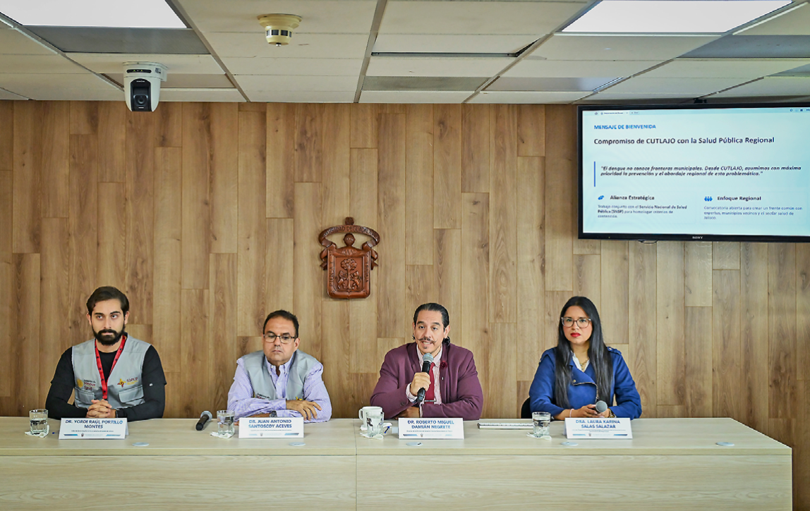 Baja dengue 90% en Jalisco respecto a 2025