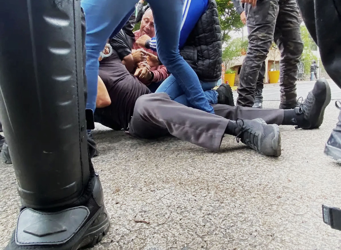 Siete detenidos por protesta del agua van ante juez