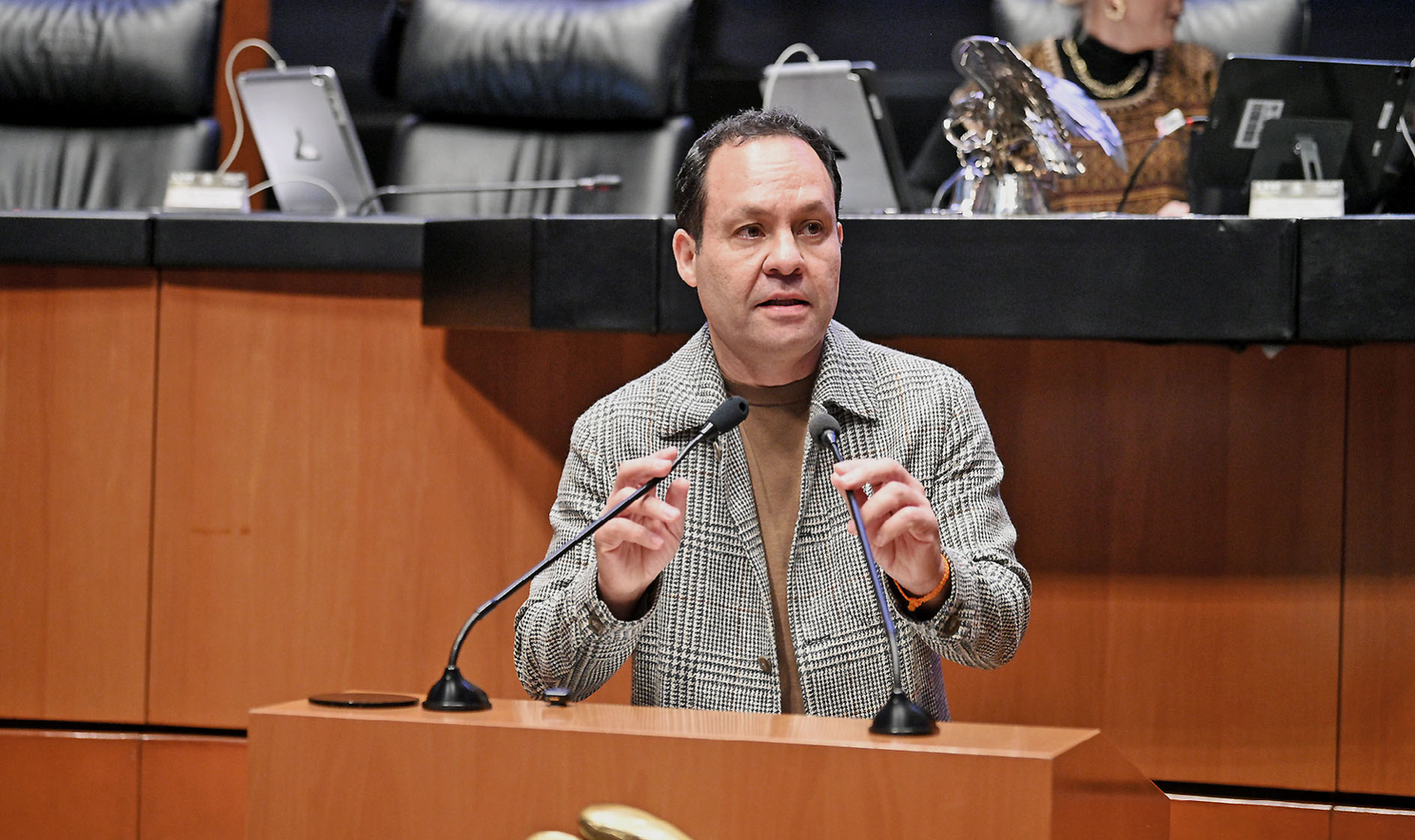 Castañeda propone frenar exclusión de personas con discapacidad en seguros