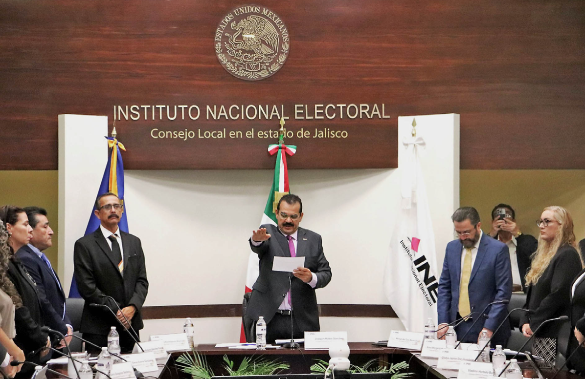 Instala INE Jalisco Consejo Local para elección federal de 2027