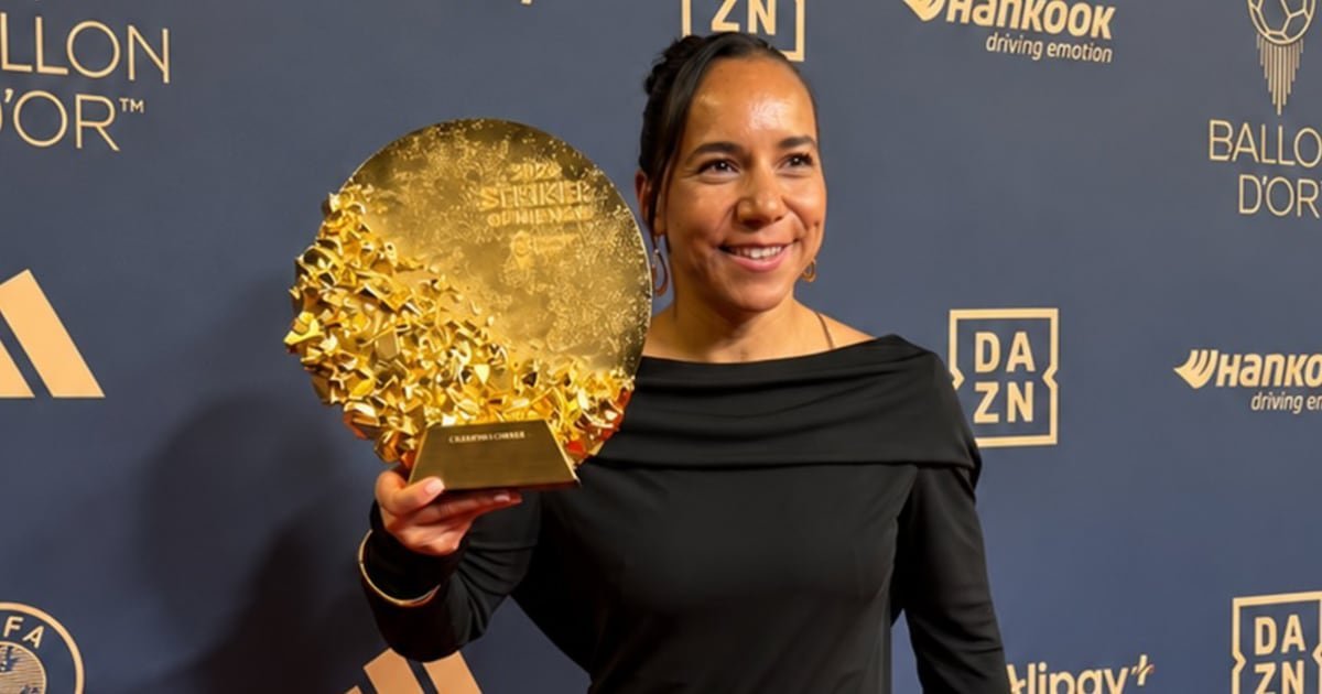 Charlyn Corral: Del anonimato al brillo en la gala del Balón de Oro
