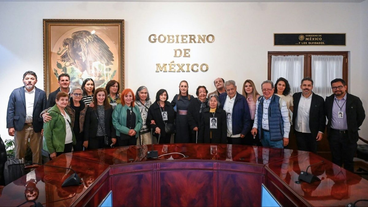 Sheinbaum impulsa verdad y justicia para víctimas de la "Guerra Sucia"