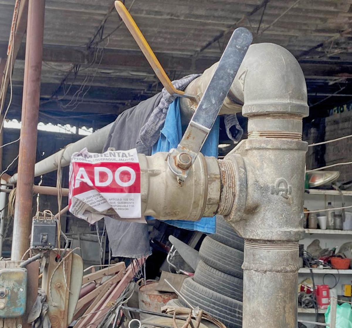 Clausura Tlaquepaque pozo por extracción ilegal de agua