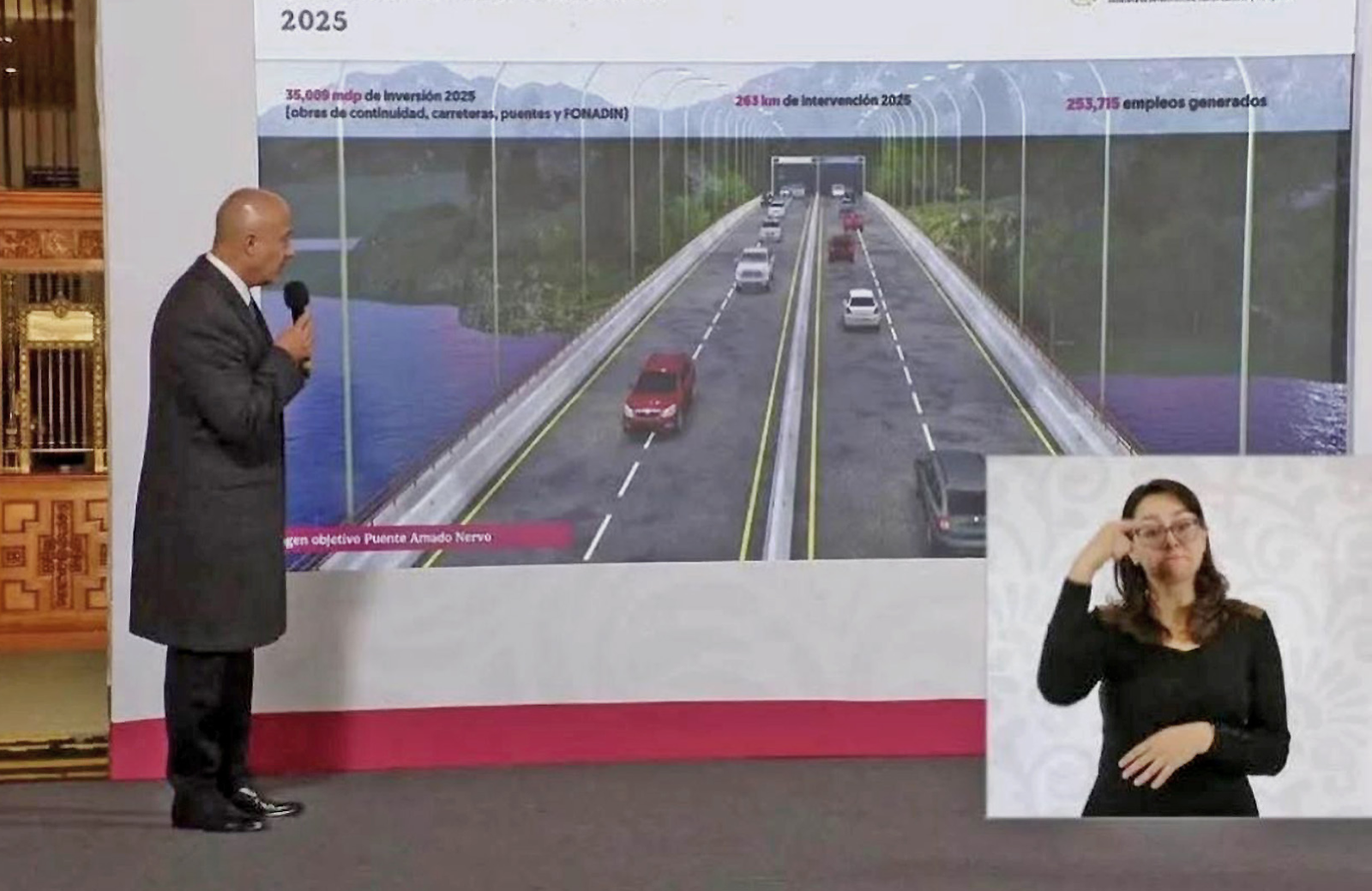Inauguran puente Amado Nervo