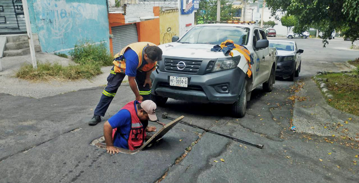 SIAPA refuerza trabajos ante agua con olor o color