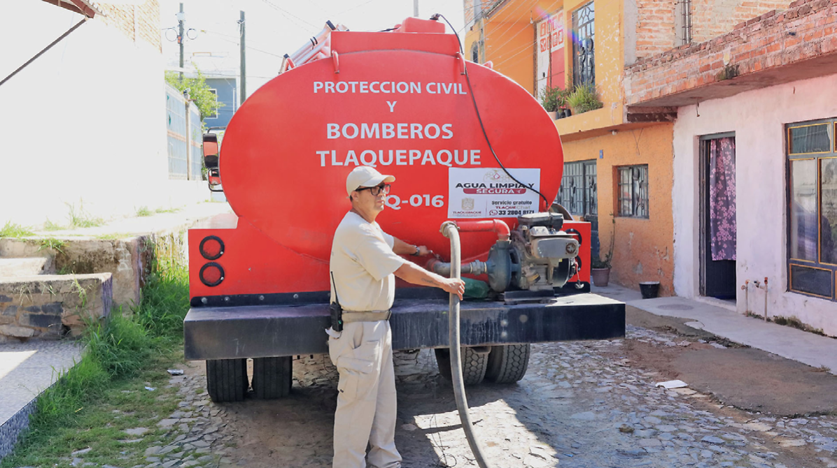Enfrentan en Tlaquepaque hasta 12 días sin agua; activan operativo